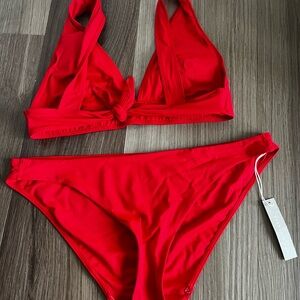 Everlane Red Bikini Set